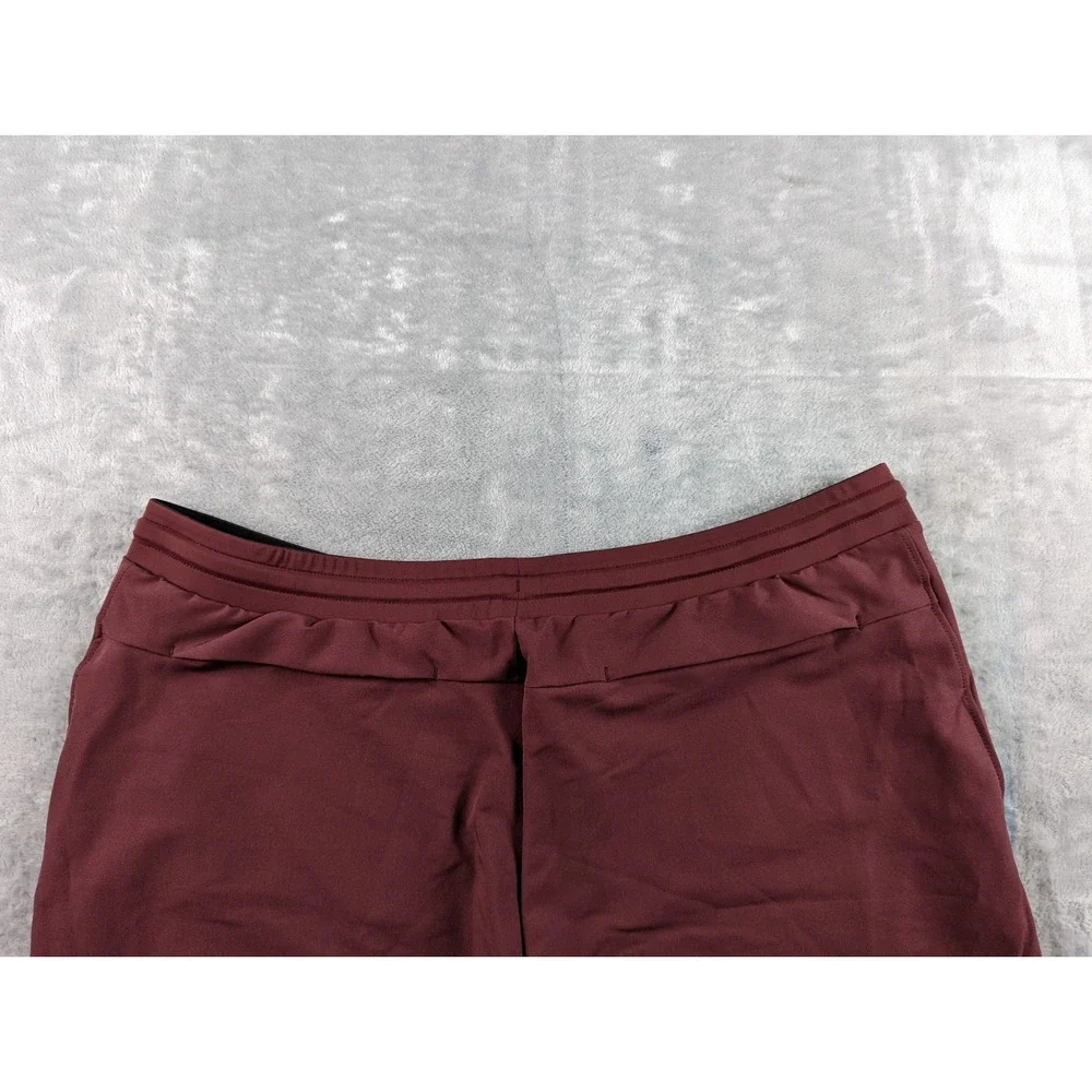 UNRL Pants Men 2XL Red Purple Apex Performance Tapered Training Jogger Stretch
